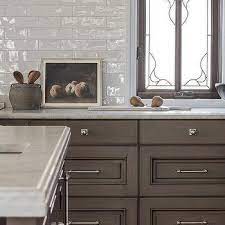polished nickel kitchen cabinet