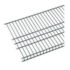 Silver Ventilated Wire Shelf
