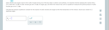 Sulfur Dioxide And Oxygen React