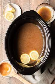 slow cooker beef bone broth the