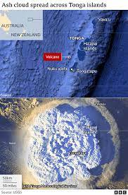 Tonga eruption: How its impact spread ...