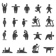 aerobic exercise vector images over 23