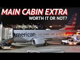 american b737 800 main cabin extra