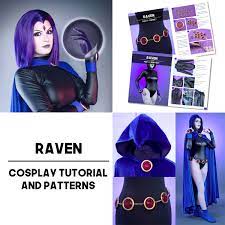 Raven (Teen Titans) Cosplay Tutorials & Patterns – (DIGITAL DOWNLOAD) |  Kinpatsu Cosplay