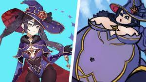 This Genshin Impact 'inflation' trend makes characters thicc and we have  questions - GameRevolution