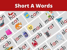 short i sounds word lists decodable