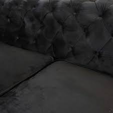 Leder sofa couch sitzgarnitur, ähnlich chesterfield. Chesterfield Design Samtstoffsofa 2 Sitzplatze