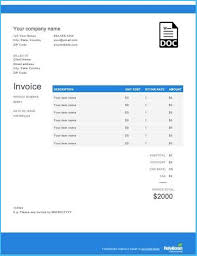Elegant Download Microsoft Word Invoice Template Which Can