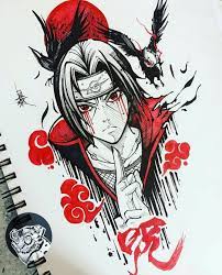 Uchiha madara) is a fictional manga and anime character in the naruto series created by masashi kishimoto.he appears for the first time in part ii of the manga and the shippuden anime adaptation, as a major villain. Japanisches Zeichen Unter Itachi Anime Japan Japanisch