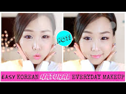 easy korean natural everyday makeup 데