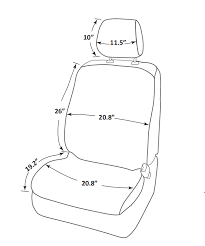 Car Seat Covers Set Universal Fit