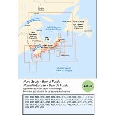 Canadian Hydrographics Atl B Electronic Charts Enc Nova Scotia Bay Of Fundy