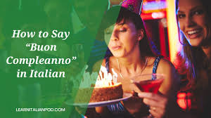 happy birthday songs in italian