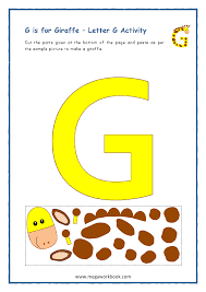 letter g activities letter g