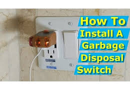 How To Install Garbage Disposal Switch