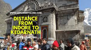 indore to kedarnath distance your