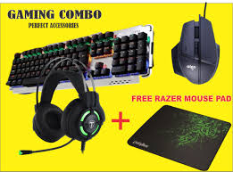 How to change the colour on your razer devices (updated tutorial)i know this is a late upload but didn't have time to make this video so. Gaming Combo Keyboard Mouse Headphones With Free Razer Mouse Pad Buy Online At Best Prices In Pakistan Daraz Pk