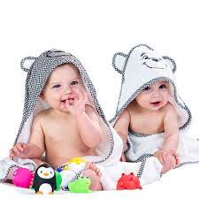Choose from contactless same day delivery, drive up and target/baby/baby boy bath (107)‎. Hooded Baby Bath Towel For Boys Girls 2 Piece Gift Set 30 X 30 100 Cotton Terry Towels Unisex Design For Infant Newborn Babies Buy Online At Best Price In Uae Amazon Ae