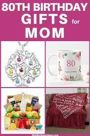 80th birthday gift ideas for mom top