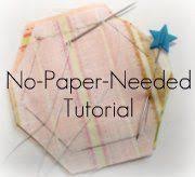 Free Quilt Pattern  Rose Paper Piecing Pattern