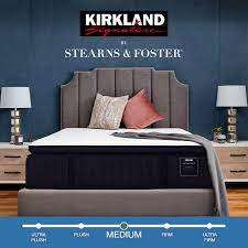 The queen size starts from $1499, and there are different sized. Kirkland Signature By Stearns Foster 14 5 Lakeridge Mattress