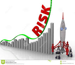 The Graph Of Risk Growth Stock Illustration Illustration Of