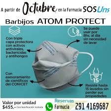 Atom protect, lomas del mirador, buenos aires, argentina. Sosuns Barbijos Atom Protect