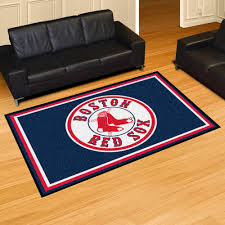 boston red sox 5 x 8 rug