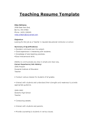 Resume CV Cover Letter  full size of resumemuji taiwan job cv     clinicalneuropsychology us Teaching Resumes for New Teachers   Free Elementary Teacher Resume Template  Example