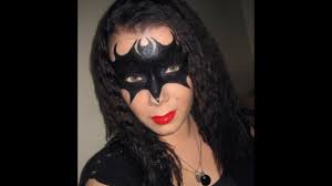 batman vs catwoman mask makeup tutorial