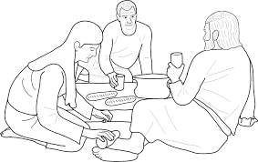 Mary and jesus jesus coloring pages bible pictures sunday school lessons bible jesus forgives coloring pages bible activities sunday school craft that ties in nicely with the passage, about pouring perfume on jesus feet. The River Of Life Mary Magdalene Coloring
