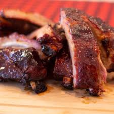 weber kettle ribs dad got this
