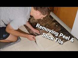 Remove L And Stick Linoleum Tiles