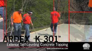 exterior self leveling concrete topping
