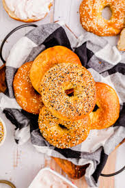 homemade bagels table for two by