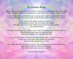 There are meadows and hills for all of our special friends so they can run and play together. The Rainbow Bridge Poem Digital File Download 10 X Etsy