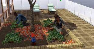 Rooftop Or Balcony Garden In The Sims 3
