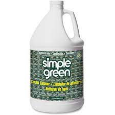 green concentrated carpet cleaner