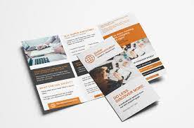 free 3 fold brochure template for