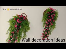 Wall Decor Ideas With Artificial Leaves