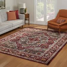 printed kashmiri silk carpet size