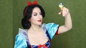 snow white makeup and hair tutorial