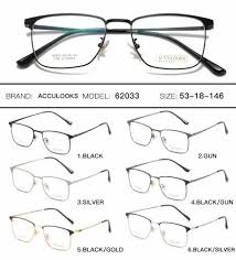 male demo lens metal frames spectacles