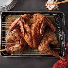 roasted spatch turkey with