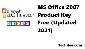 ms office 2007 key free