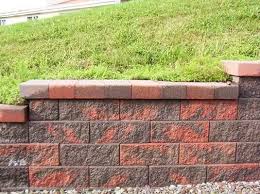 retaining wall cleaning process