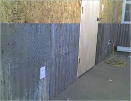 corrugated metal wall tin walls