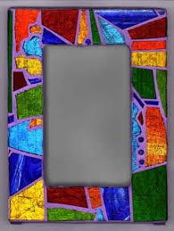 Glass Mosaic Stained Glass Frame