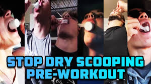 stop dry scooping pre workout you