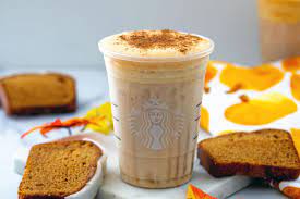 iced pumpkin cream chai tea latte